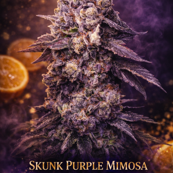 Skunk purple mimosa autoflower